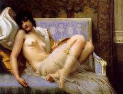 Guillaume Seignac Young woman naked painting